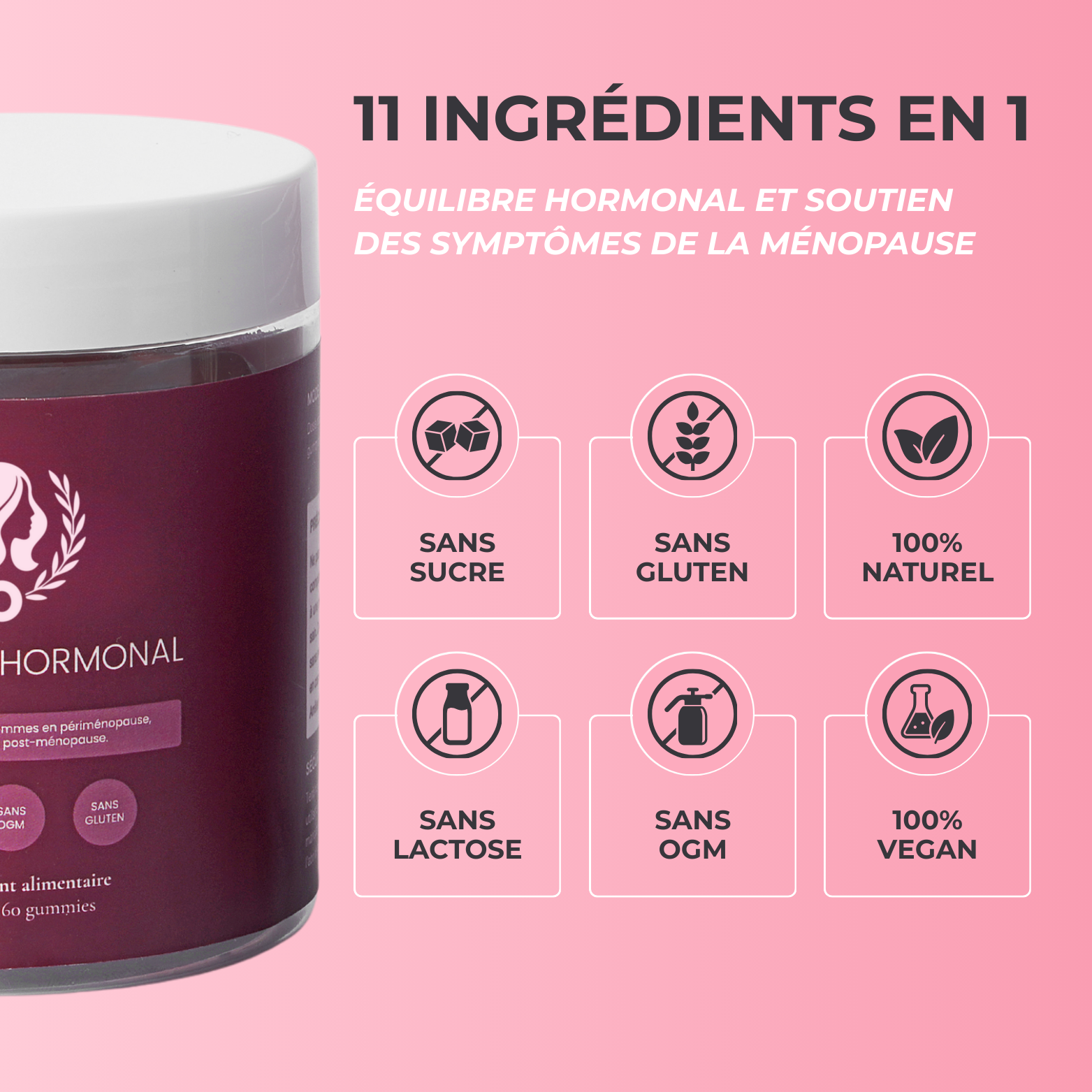 Gummies - Équilibre Hormonal