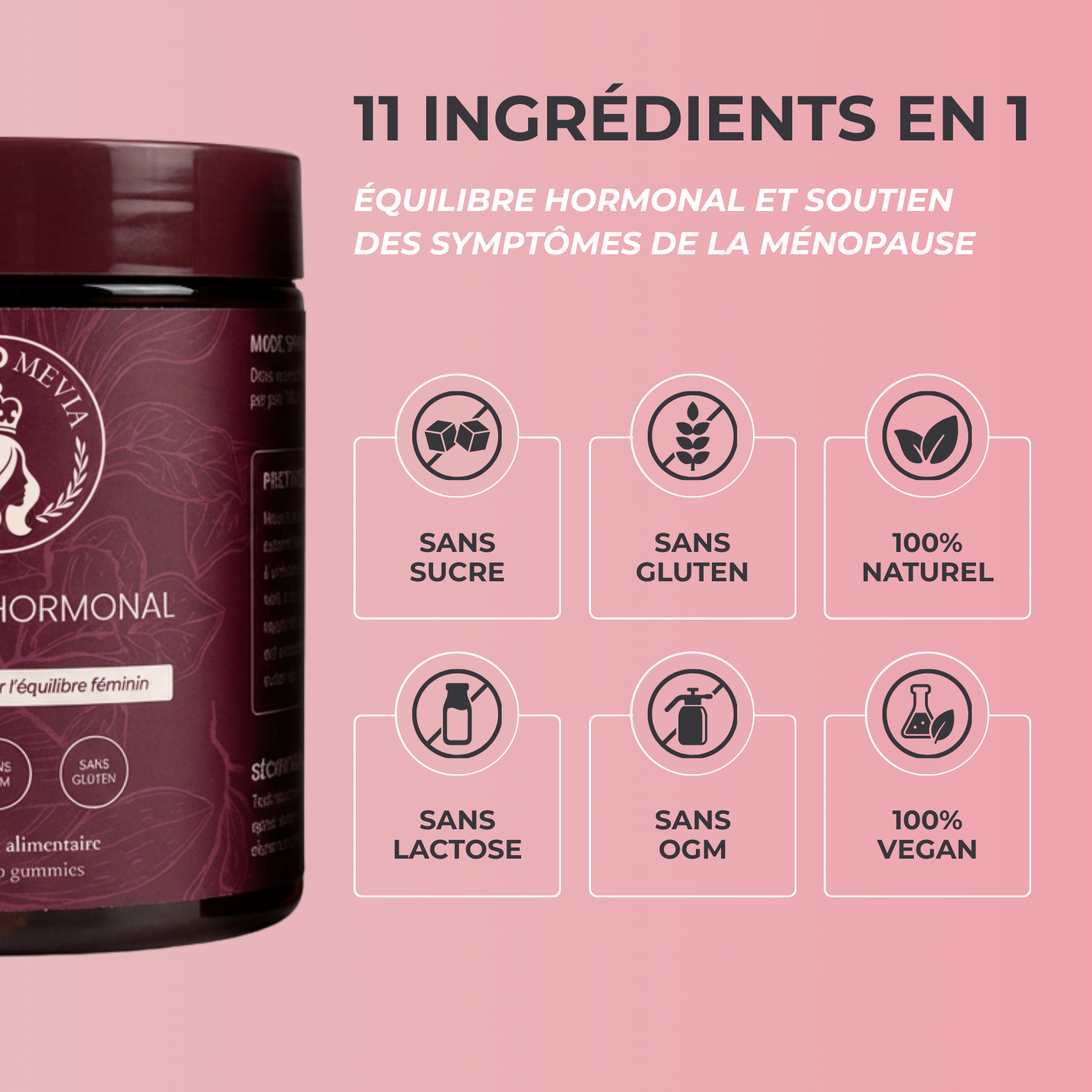 Gummies - Équilibre Hormonal (douleurs)